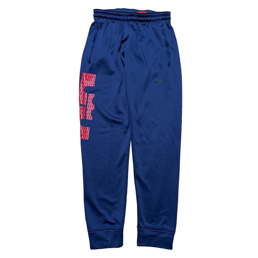 Mens Nike Dri Fit LeBron James Basketball Jogger Blue Sweatpants Size S
